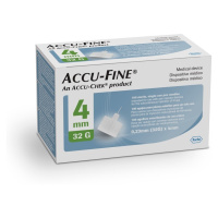 ACCU-FINE JEHLY DO INZULÍNOVÉHO PERA 32G X 4 MM, 100 KS