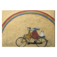 Obraz na plátně Sam Toft - Somewhere under a Rainbow, 2 - 80×60 cm