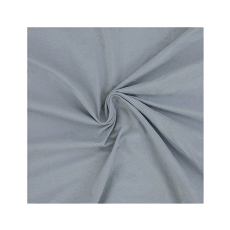 Kvalitex Jersey prostěradlo s lycrou 140 × 200 cm světle šedé