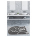 L'essentiel Koupelnový kobereček SWEET CAT 70x120 cm šedý