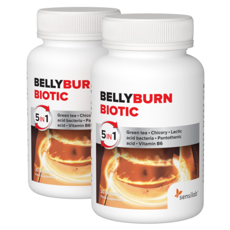 BellyBurn Biotic, 200 miliard bakterií mléčného kvašení, dvojbalení