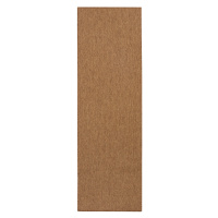 BT Carpet - Hanse Home koberce Běhoun Nature 103530 Brown – na ven i na doma - 80x350 cm