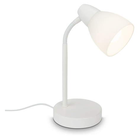 BRILONER Stolní lampa, 30 cm, max. 25 W, bílé BRILO 7022-016