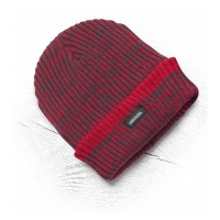Čepice zimní pletená + fleece VISION NEO, červená  H6058