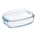 Skleněná zapékací mísa PYREX s víkem 36x22cm/6,7l