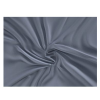 Kvalitex Saténové prostěradlo Luxury Collection 100 × 200 cm tmavě šedé Výška matrace do 15 cm