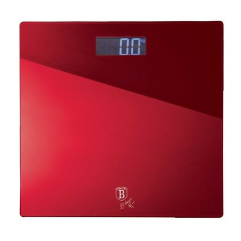 Osobní váha digitální 150 kg Burgundy Metallic Line Berlinger Haus