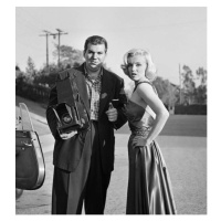 Fotografie Frank Worth and Marylin Monroe, 40 × 40 cm