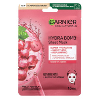 Garnier Skin Naturals Hydra Bomb vyhlazující a vyplňující textilní maska s výtažkem z hroznů 28 