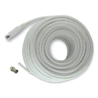 Mascom satelitní kabel 7676-080W, konektory F 8m