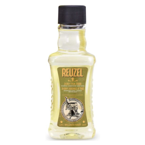 REUZEL 3-in-1 Tea Tree Shampoo - šampon 3v1 s čajovníkem 350 ml