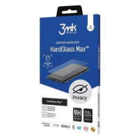 Ochranné sklo 3MK HardGlass Max Privacy iPhone 12/12 Pro black, Fullscreen Glass