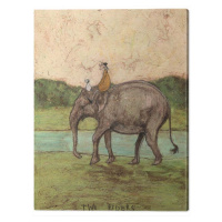Obraz na plátně Sam Toft - Two Riders, (60 x 80 cm)