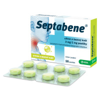 Septabene citron a bezový květ 3mg/1mg pas.16