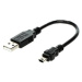 OEM USB A-MINI 5-pin černý, 0.15m