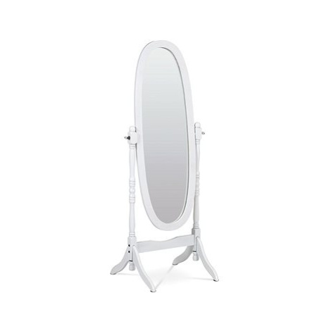 Stojací zrcadlo Brut bílý