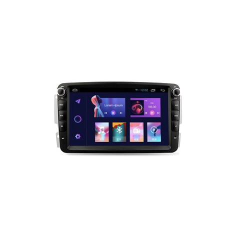 Kapud Ossuret Autorádio Mercedes Benz W203, Vito, W639, Vaneo, CLK, W209, W210 Android Navigace