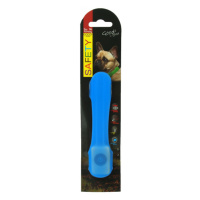 Návlek Dog Fantasy LED svítící modrý 15cm