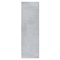 Krémový běhoun 80x240 cm Chappe Cream White – Elle Decoration