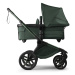 BUGABOO Kočárek kompletní Fox 5 Midnight green - Noir limitovaná edice