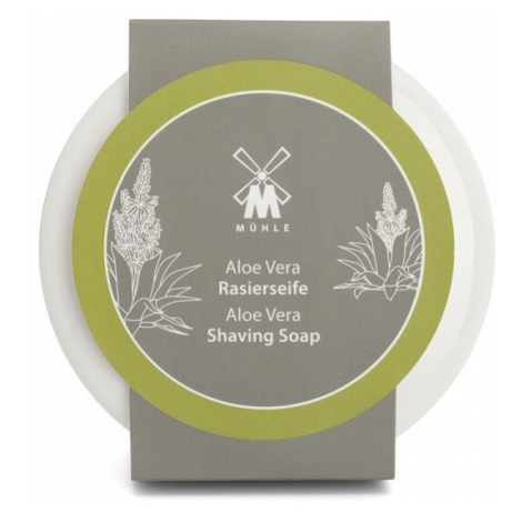 Mühle Aloe Vera mýdlo na holení v porcelánové misce 65 g MÜHLE