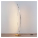 Lucande LED stojací lampa Marija, elegantní zlatý vzhled