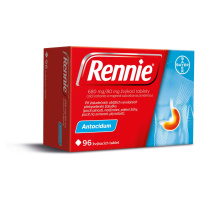 Rennie 96 žvýkacích tablet