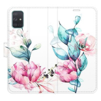 iSaprio Flip pouzdro Beautiful Flower pro Samsung Galaxy A71