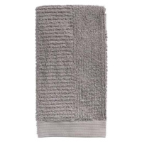 Šedohnědý bavlněný ručník 100x50 cm Classic - Zone