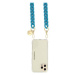 La Coque Francaise Sarah phone chain sky blue mat