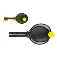 Soft tenis černý + míček, 53 cm