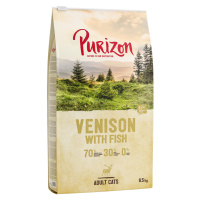 Výhodné balení Purizon 2 x 6,5 kg - Adult jelen & ryba - bez obilnin