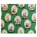 Top textil Velikonoční ubrus Zelený s kuřátky, průměr 132 cm