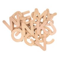 Bigjigs Toys Dřevěná abeceda - Velká písmena