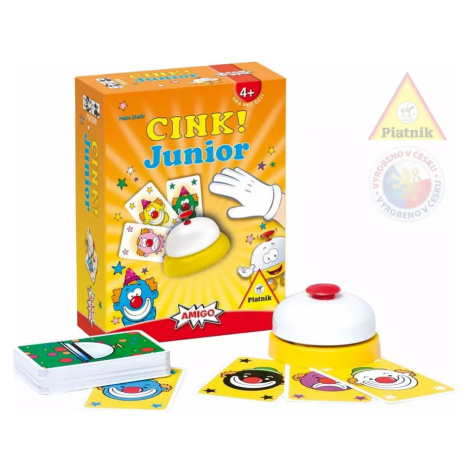 PIATNIK Hra CINK! Junior postřehová karetní Fatra