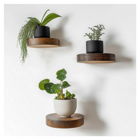 Sada poliček Raf, 3 ks Hanah Home