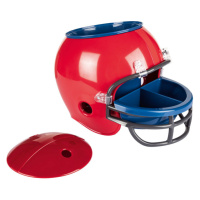 ERNESTO® Nádoba na snack ve tvaru helmy (červená)