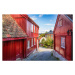 Fotografie Damstredet Street Oslo Old Town Norway, Mlenny, 40 × 26.7 cm