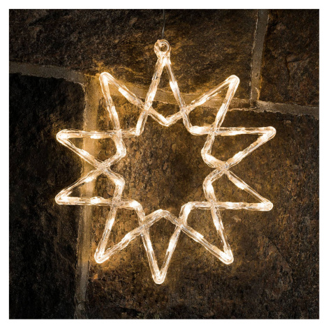 Konstsmide Christmas LED hvězda pro venkovní dekoraci 38 cm Konstmide