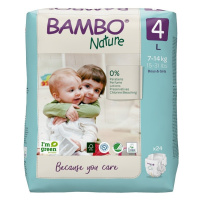 Bambo Nature 4 dětské plenky 7 - 14 kg 24 ks