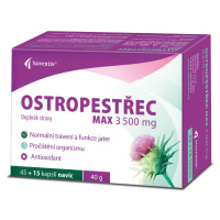 Noventis Ostropestřec Max 3500 mg 45+15 kapslí