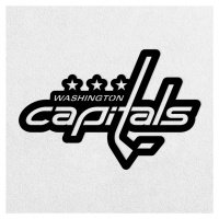 3D Logo NHL na zeď - Washington Capitals