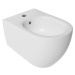 INFINITY bidet závěsný, 36,5x53cm, bílá mat 10NF41001-2L