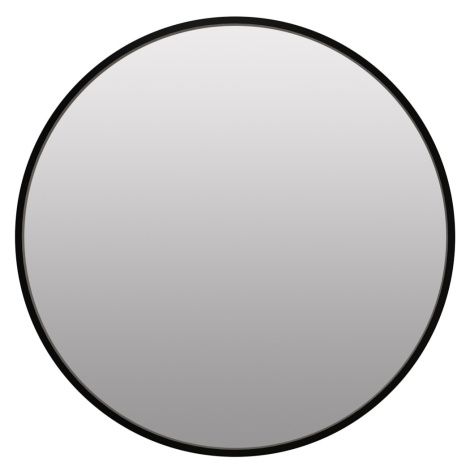 Černé kulaté zrcadlo TELA Průměr zrcadla: 40 cm