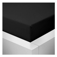 CHANAR Prostěradlo Jersey STANDARD 90 × 200 cm, černé