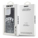 Zadní kryt DKNY Liquid Glitter Arch Logo pro Apple iPhone 14 Pro, černá