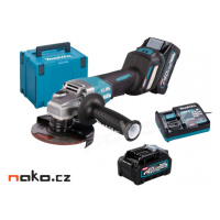 MAKITA GA029GM201 aku úhlová bruska s regulací 125mm Li-ion XGT 40V/4,0Ah