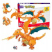 Construx Stavebnice Pokémon Charizard Ohnivá Bitva Pohyblivá Figurka 222