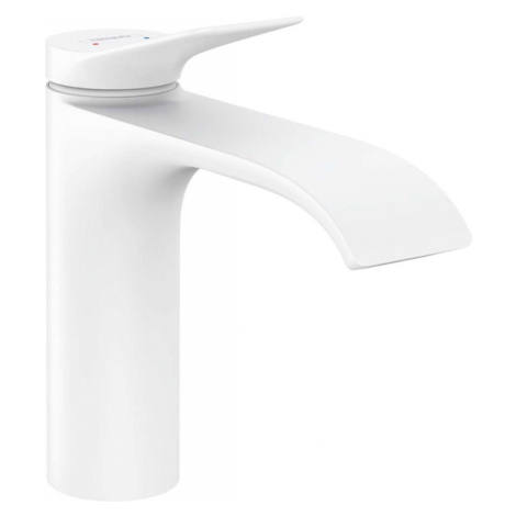 HANSGROHE Vivenis Umyvadlová baterie 110, s výpustí, EcoSmart, matná bílá 75020700