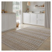 Flair Rugs koberce Kusový koberec Verve Elton Stripe Beige - 200x320 cm